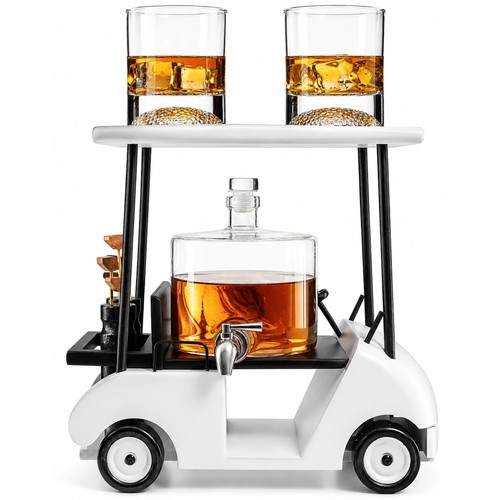 Luxury golf cart whiskey - golf,