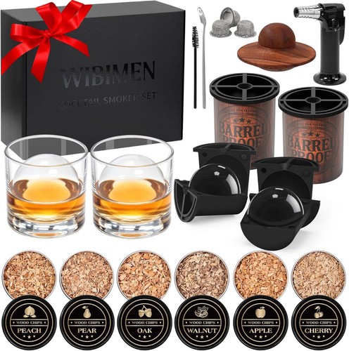 Whiskey smoker kit with - smoker, 2