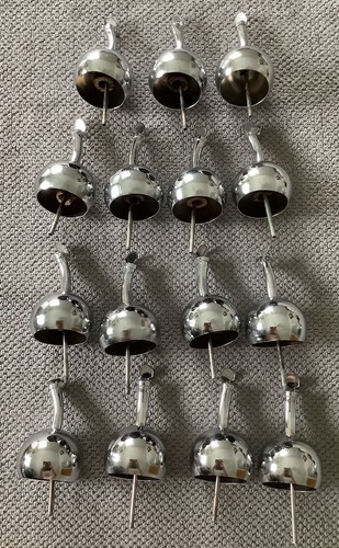 Vintage barware chrome liquor - barware:,