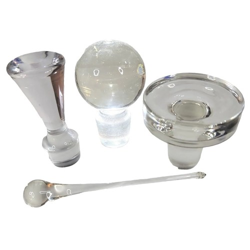 Mcm glass decanter - decanter, bottle