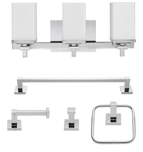Globe electric finn piece - electric, 5-piece